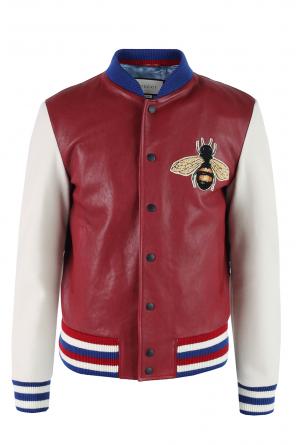 Patched bomber jacket, zdjęcie 1 Patched bomber jacket od Gucci